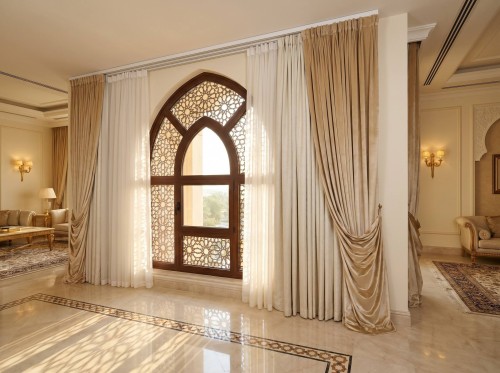 White PVC Integrated Triple Curtain Track, 3 Layers Plastic Curtain Track For Apartment